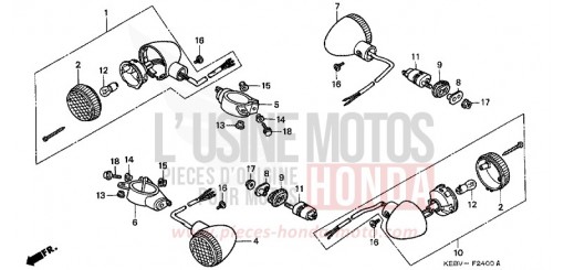 CLIGNOTANT CA125X de 1999